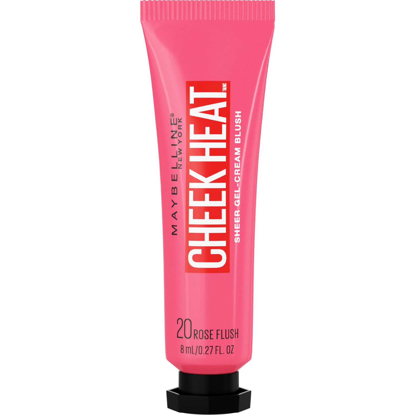 MAYBELLINE New York Cheek Heat 20 Rose Flash gél-krém pirosító, 8 ml (3600531591359)-0