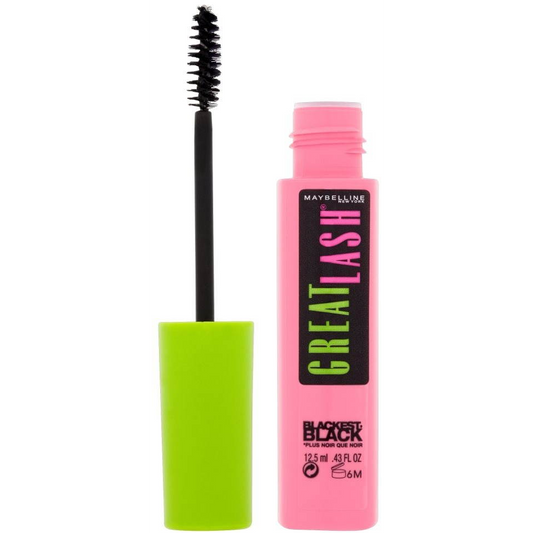 MAYBELLINE NEW YORK Great Lash Mascara Blackest Black 12,5 ml (3600530073320)-0
