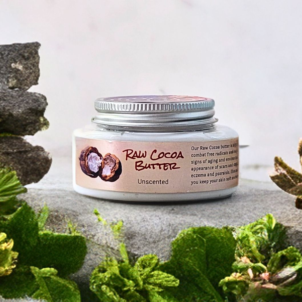 Raw Cocoa Butter Body Butter Bliss Unscented-1